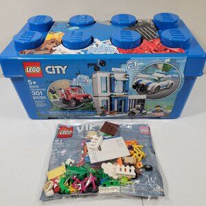 LEGO CITY Police Brick Box 60270 + Spring Fun VIP Add-on Pack 40606 - New Sealed